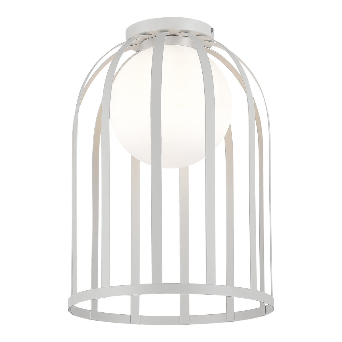 SL6129.502.01_01W SL6129.502.01 Светильник потолочный ST-Luce Белый/Белый E27 1*60W НОРДИК — изображение 1