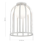 SL6129.502.01 Светильник потолочный ST-Luce Белый/Белый E27 1*60W НОРДИК — изображение 5
