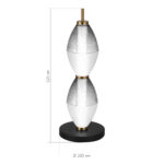 SL6130.404.12 Прикроватная лампа ST-Luce Черный/Белый, Дымчатый LED 1*16W 3000K АЙС — изображение 3