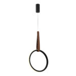 SL6131.403.12 Светильник подвесной ST-Luce Черный/Черный, Терракотовый LED 1*12W 4000K ШЕЙП