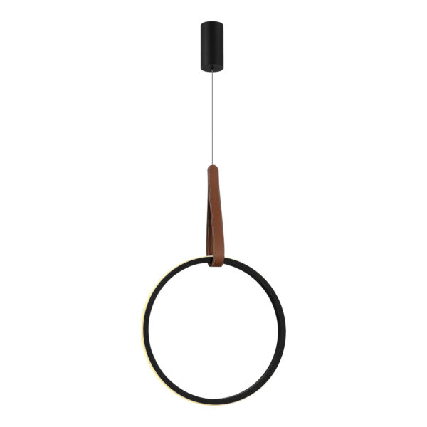 SL6131.403.20 Светильник подвесной ST-Luce Черный/Черный, Терракотовый LED 1*20W 4000K ШЕЙП