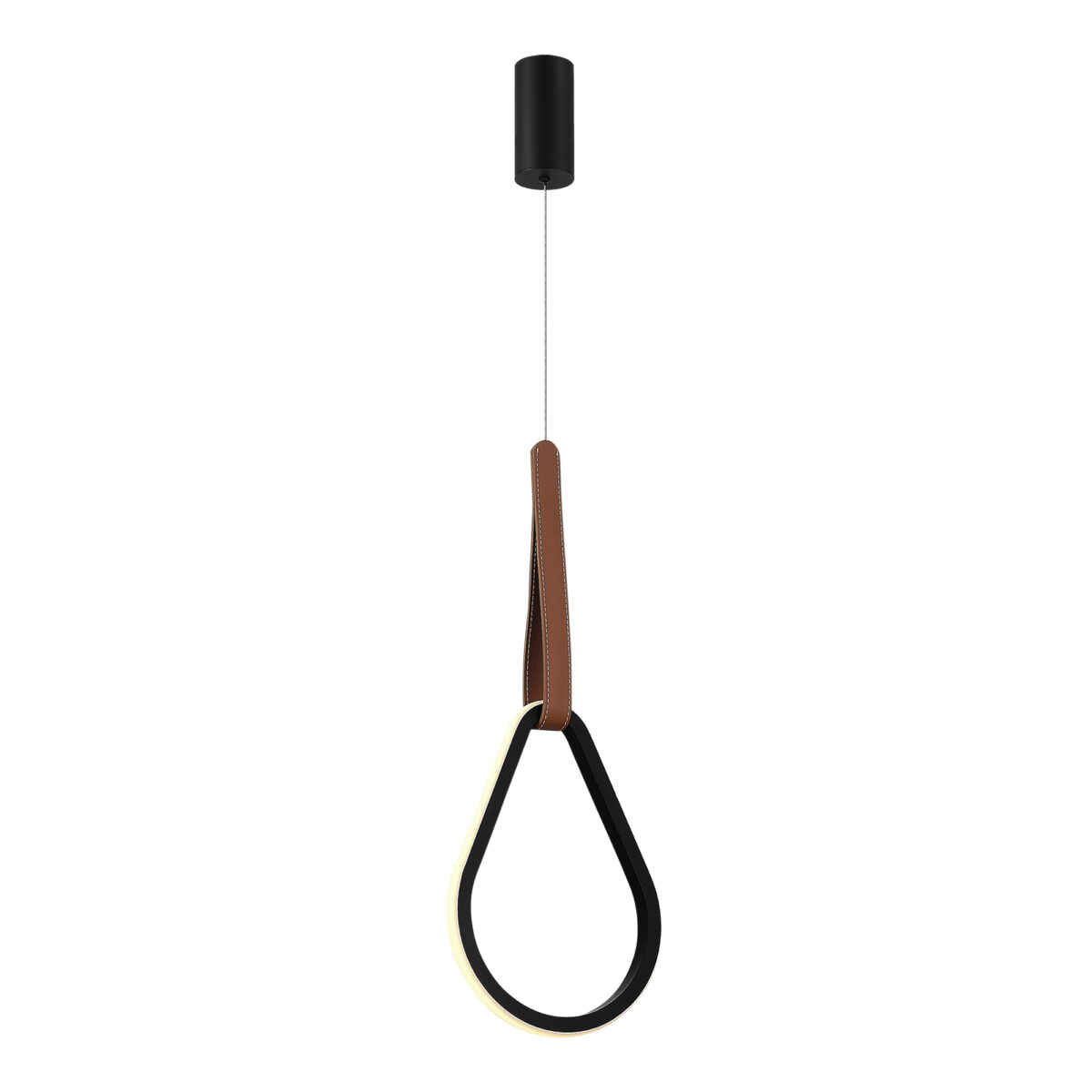 SL6131.413.12 Светильник подвесной ST-Luce Черный/Черный, Терракотовый LED 1*12W 4000K ШЕЙП — изображение 1