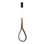 SL6131.413.12 Светильник подвесной ST-Luce Черный/Черный, Терракотовый LED 1*12W 4000K ШЕЙП — изображение 2