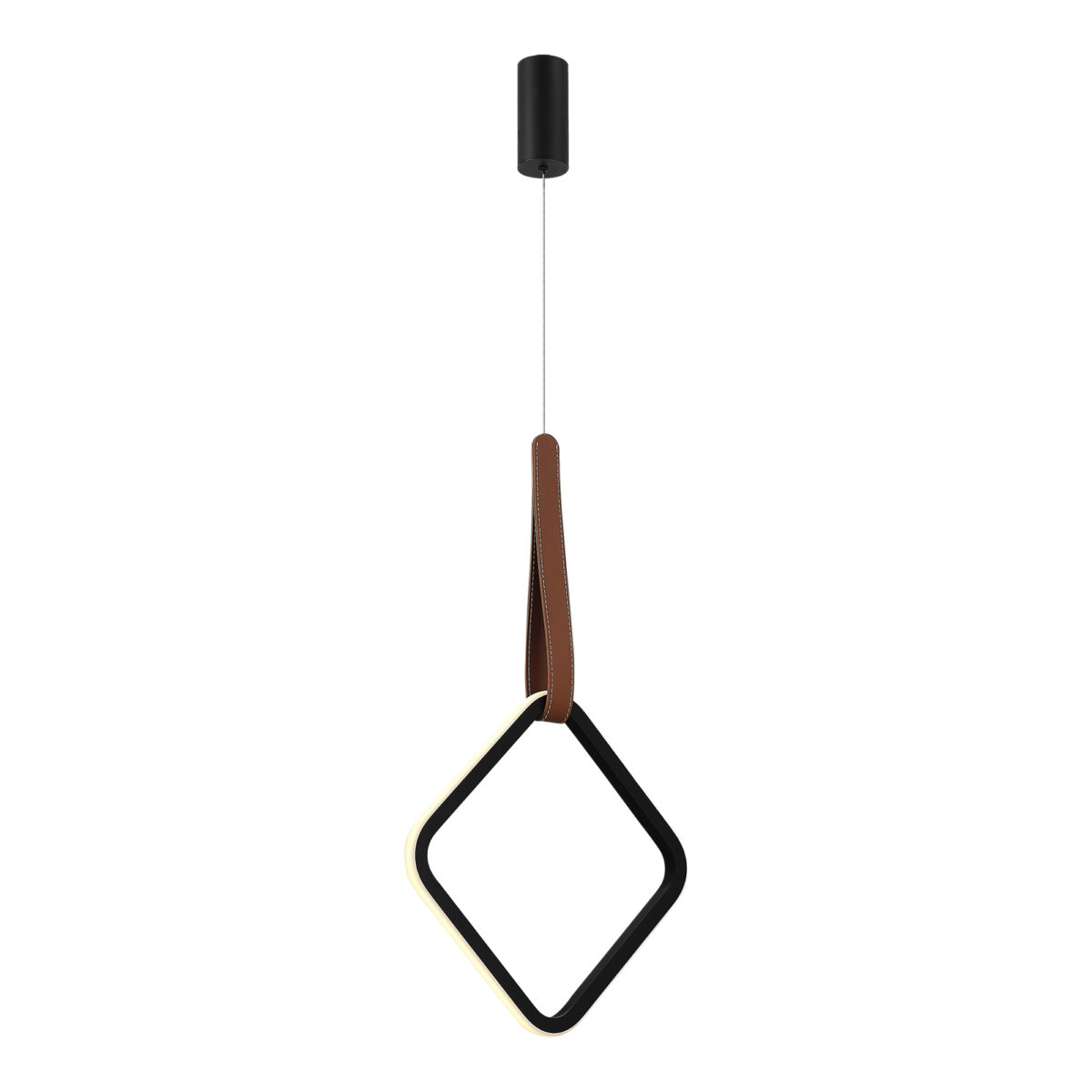 SL6131.423.12 Светильник подвесной ST-Luce Черный/Черный, Терракотовый LED 1*12W 4000K ШЕЙП — изображение 1