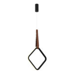 SL6131.423.12 Светильник подвесной ST-Luce Черный/Черный, Терракотовый LED 1*12W 4000K ШЕЙП