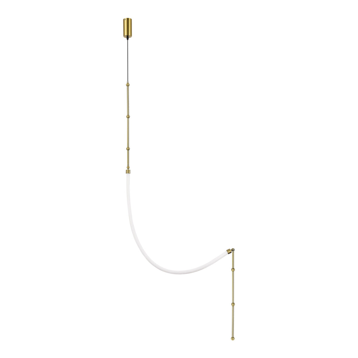 SL6132.301.20 Светильник настенно-потолочный ST-Luce Латунь/Белый LED 1*20W 3000K СЛЕЙТ — изображение 1