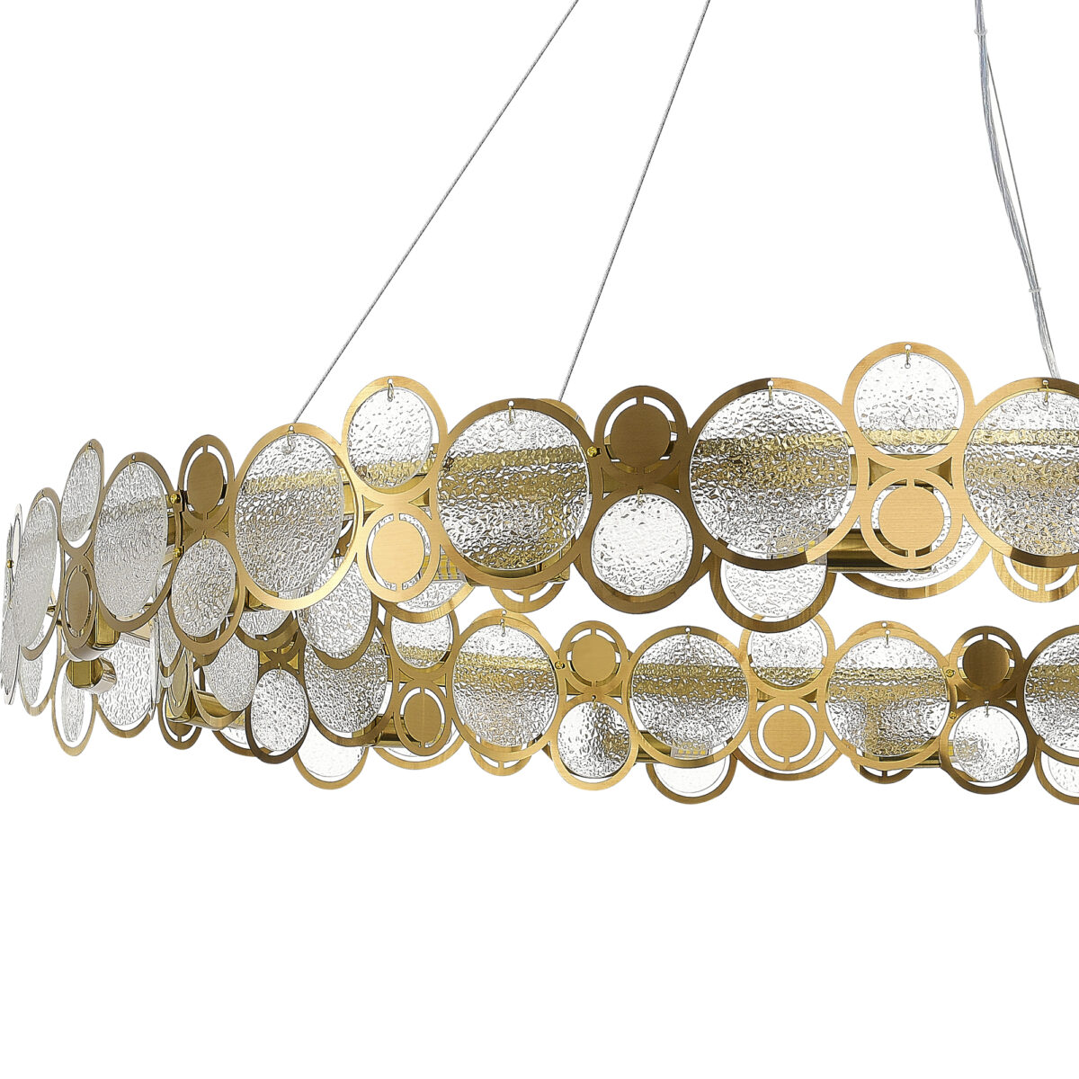 SL6133.313.16 Светильник подвесной ST-Luce Латунь/Дымчатый G9 LED 16*5W 4000K СВОТЧ — изображение 3