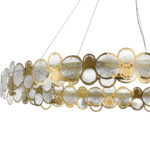 SL6133.313.16 Светильник подвесной ST-Luce Латунь/Дымчатый G9 LED 16*5W 4000K СВОТЧ — изображение 3