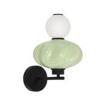 SL6134.401.01 Светильник настенный ST-Luce черный/зелёный, опаловый LED 1*8W 3000K ФЛОРЕНТИНИ — изображение 2