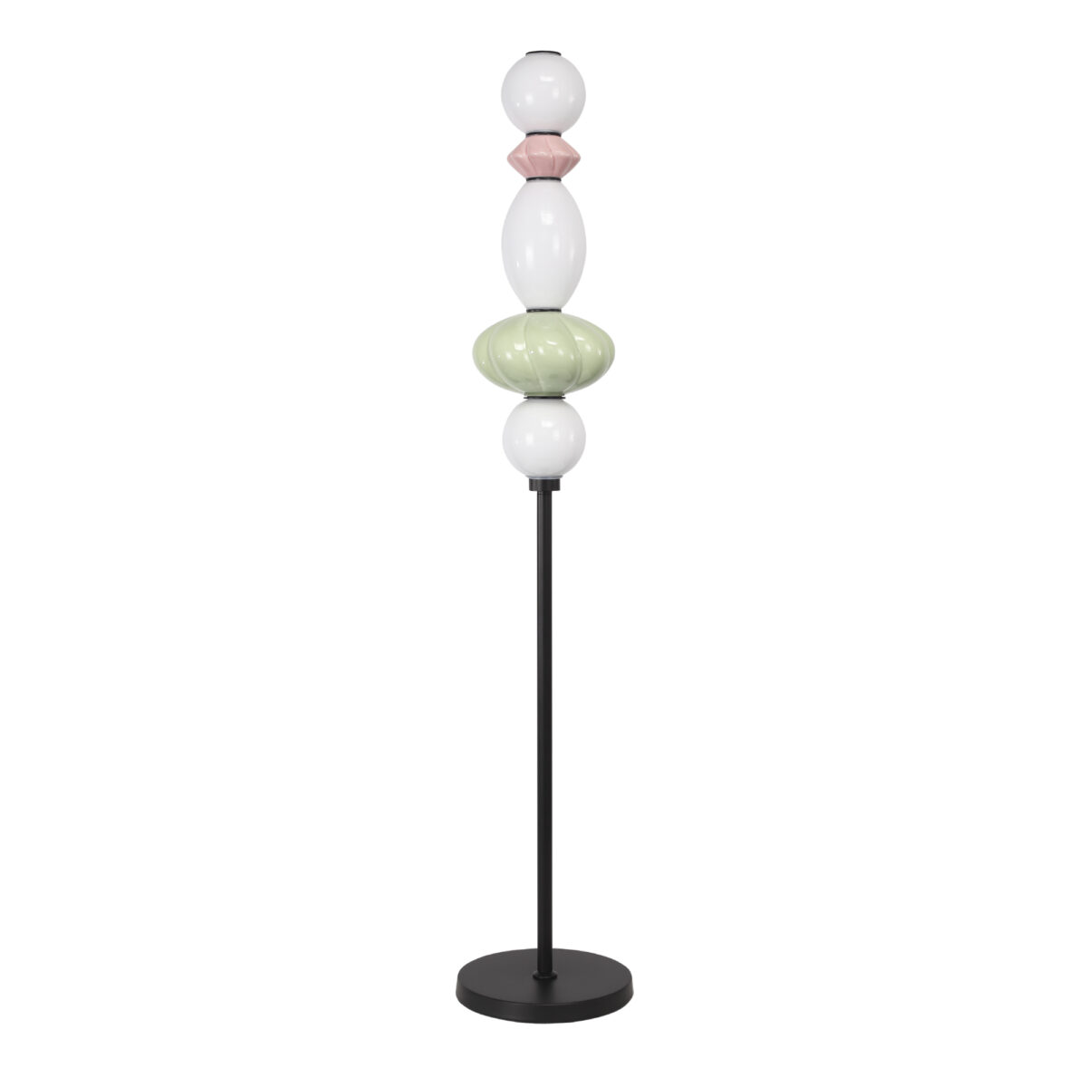 SL6134.405.01 Светильник напольный ST-Luce черный/розовый, зелёный, опаловый LED 1*20W 3000K ФЛОРЕНТИНИ — изображение 2