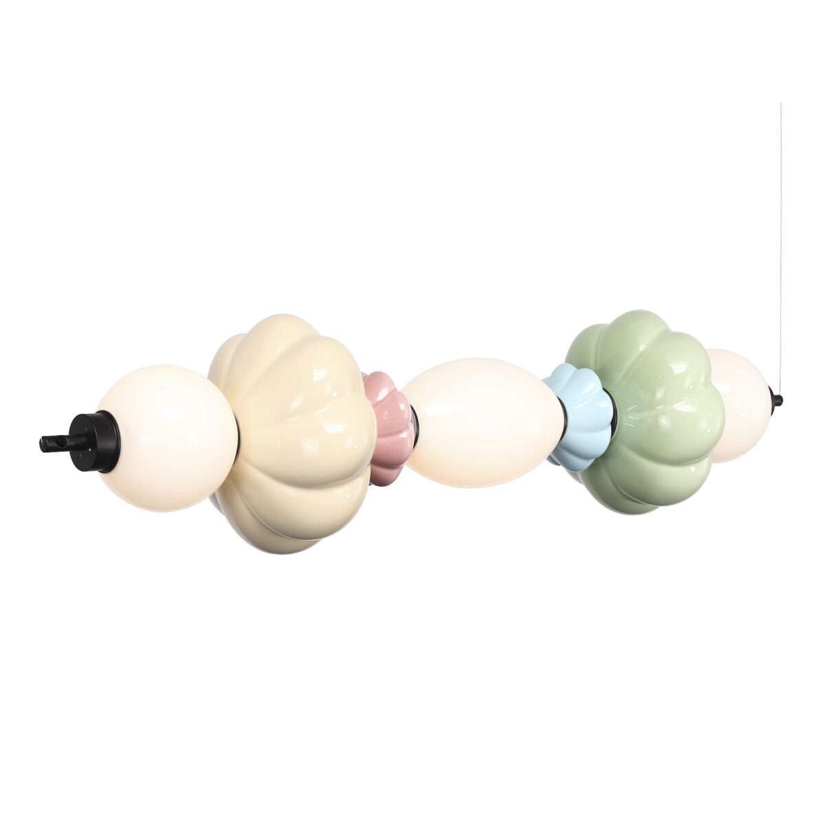 SL6134.443.01 Светильник подвесной ST-Luce черный/зеленый, розовый, желтый, синий, опаловый LED 1*24 ФЛОРЕНТИНИ — изображение 3