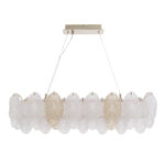 SL6135.233.01 Светильник подвесной ST-Luce золото/прозрачный, янтарный LED 1*24W 3000K ЛАЙТА — изображение 2