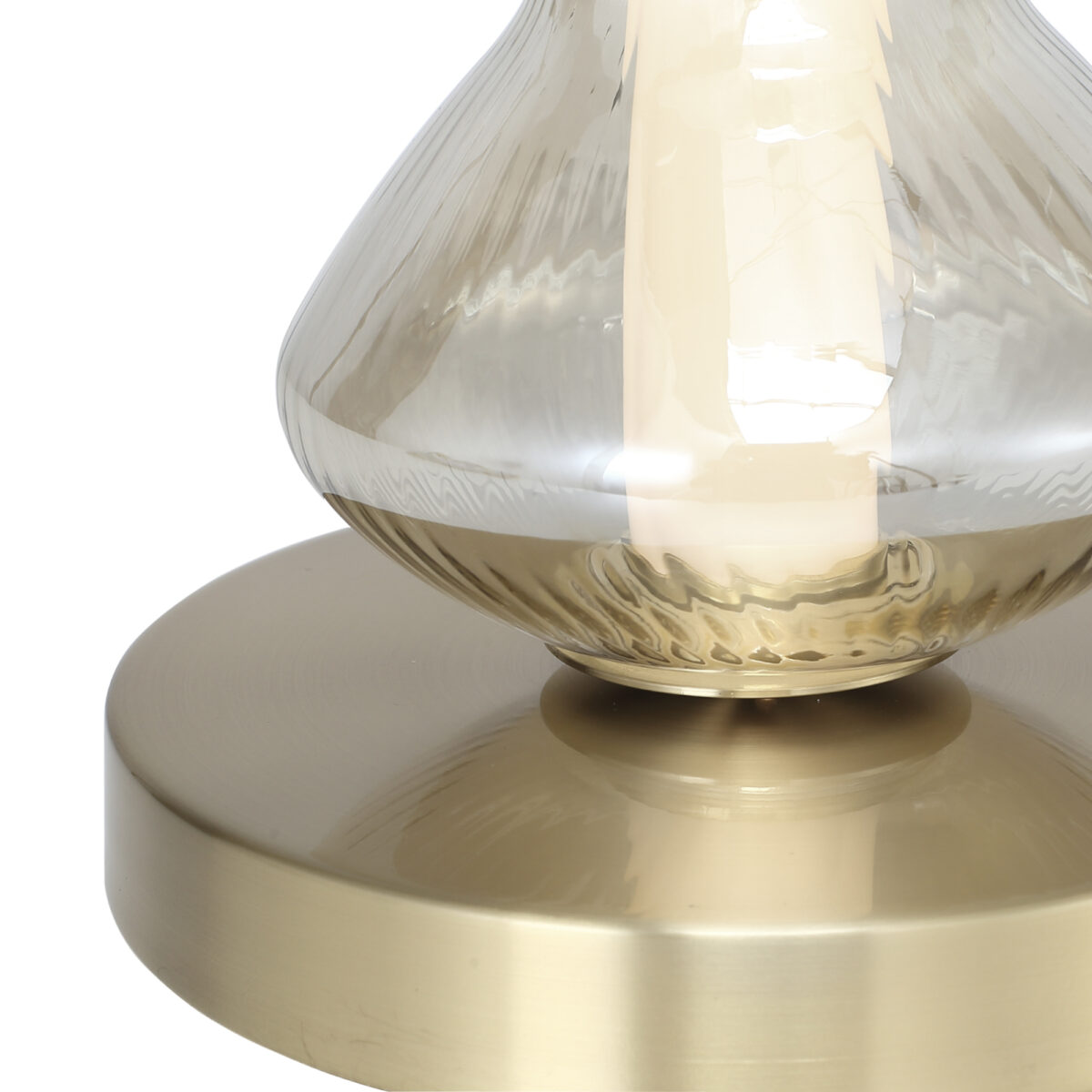 SL6136.214.01 Прикроватная лампа ST-Luce золото/коньячный LED 1*12W 3000K СПАЙН — изображение 3