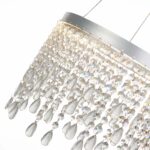 SL6201.103.24 Люстра подвесная ST-Luce Серебристый/Прозрачный LED 1*24W 3000K/4000K/6000K ВЕГА — изображение 3