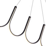 SL6202.413.01 Светильник подвесной ST-Luce Черный LED 1*68W 3000K ХЕЙТ — изображение 3