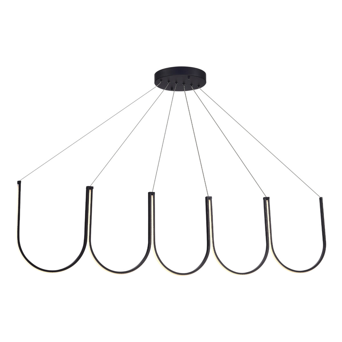 SL6202.413.01 Светильник подвесной ST-Luce Черный LED 1*68W 3000K ХЕЙТ — изображение 4