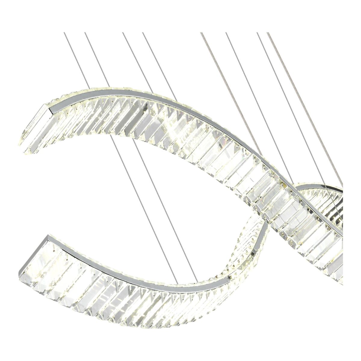 SL6206.103.50 Светильник подвесной ST-Luce Хром/Прозрачный LED 1*50W 3000K АЦЕНО — изображение 3