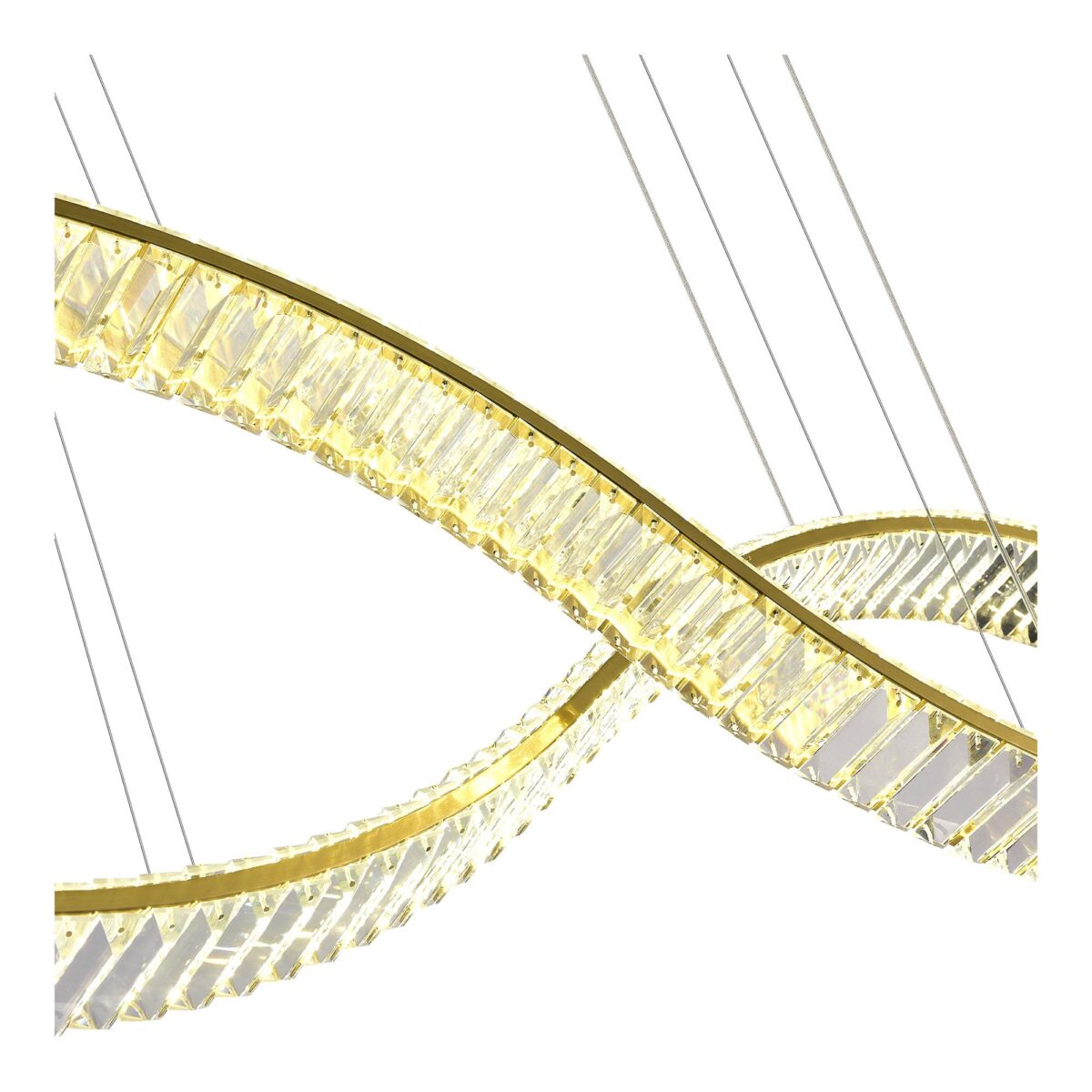 SL6206.303.50 Светильник подвесной ST-Luce Латунь/Прозрачный LED 1*50W 3000K АЦЕНО — изображение 3