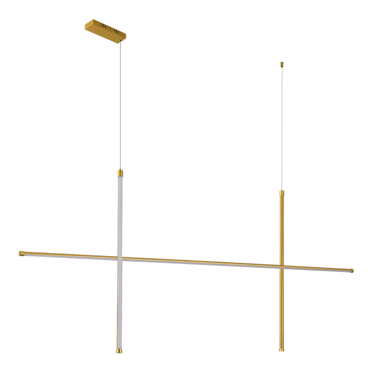 SL6207.203.50 Светильник подвесной ST-Luce Матовое золото LED 1*50W 3000K РЕТИКО — изображение 2