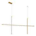 SL6207.203.50 Светильник подвесной ST-Luce Матовое золото LED 1*50W 3000K РЕТИКО — изображение 2