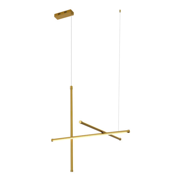 SL6207.213.37 Светильник подвесной ST-Luce Матовое золото LED 1*37W 3000K РЕТИКО