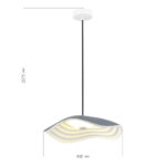 SL6208.701.12 Светильник подвесной ST-Luce Серый/Серый, Белый LED 1*12W 3000K ОАЗИС — изображение 4