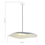 SL6208.711.12 Светильник подвесной ST-Luce Серый/Серый, Белый LED 1*12W 3000K ОАЗИС — изображение 4