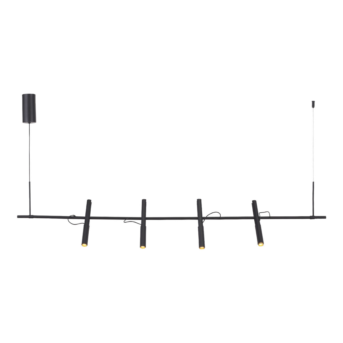 SL6210.403.04 Светильник подвесной ST-Luce Черный/Черный, Золотистый LED 4*3W 3000K ЛИЛИТ — изображение 2