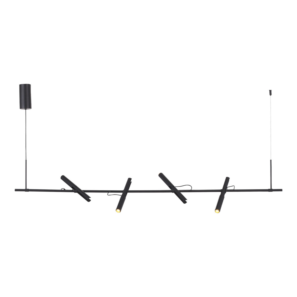 SL6210.403.04 Светильник подвесной ST-Luce Черный/Черный, Золотистый LED 4*3W 3000K ЛИЛИТ — изображение 3