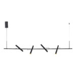 SL6210.403.04 Светильник подвесной ST-Luce Черный/Черный, Золотистый LED 4*3W 3000K ЛИЛИТ — изображение 3