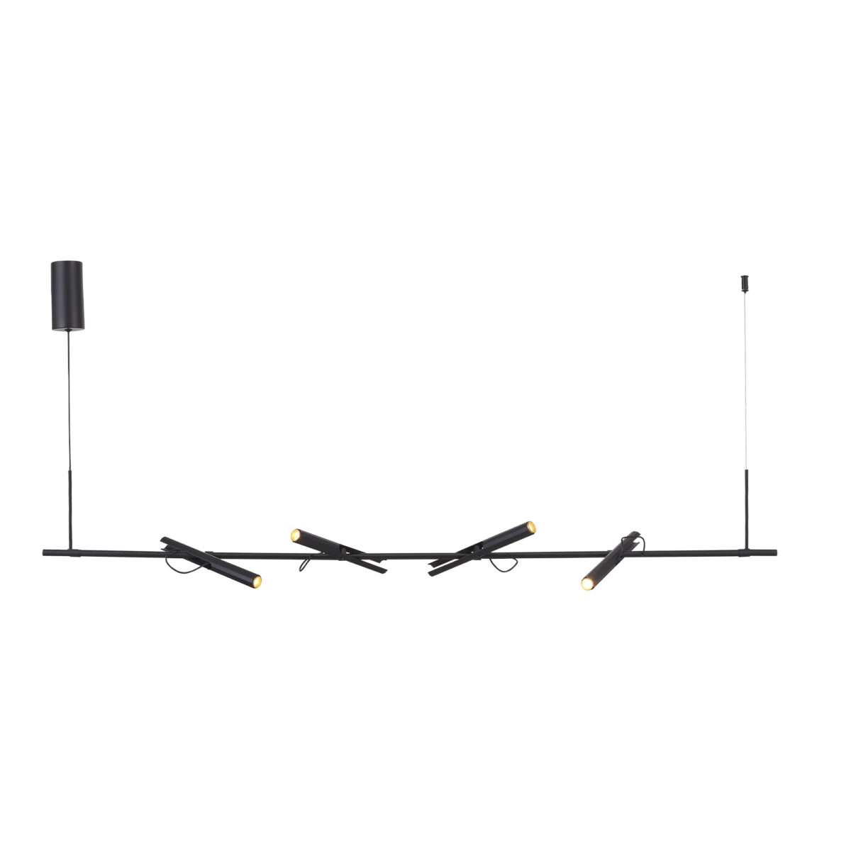 SL6210.403.04 Светильник подвесной ST-Luce Черный/Черный, Золотистый LED 4*3W 3000K ЛИЛИТ — изображение 5