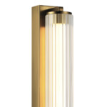 в наличии SL6224.301.01 Светильник настенный ST-Luce Латунь/Прозрачный LED 1*8W 4000K БАМБУ - купить в интернет-магазине Светильники Торг