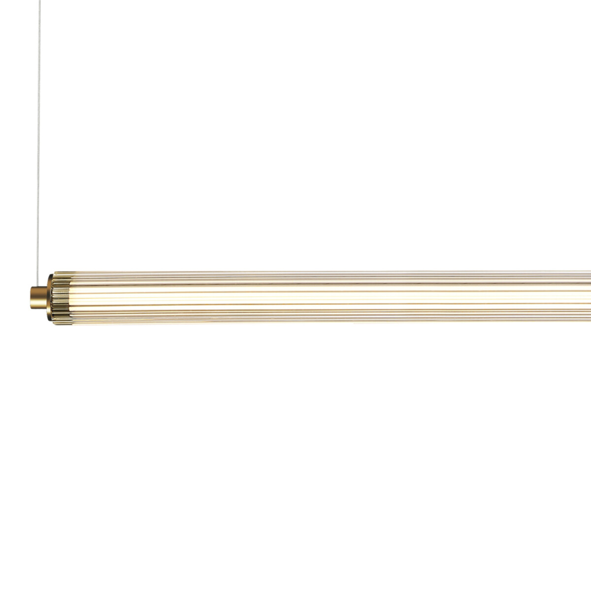 в наличии SL6224.313.01 Светильник подвесной ST-Luce Латунь/Прозрачный LED 1*30W 4000K БАМБУ - купить в интернет-магазине Светильники Торг