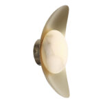 SL6229.201.01 Светильник настенный ST-Luce Золотистый/Алебастр LED 1*7W 3000K ПЕРИАЛ — изображение 4