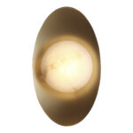 SL6229.211.01 Светильник настенный ST-Luce Золотистый/Алебастр LED 1*7W 3000K ПЕРИАЛ — изображение 5