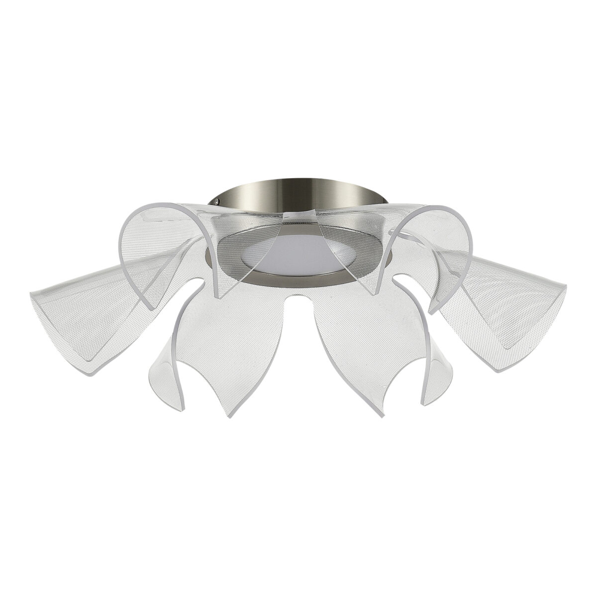 SL6235.102.20 Светильник потолочный ST-Luce Никель/Прозрачный LED 1*20W 4000K ФИЕРА — изображение 2