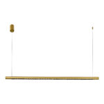 SL6238.313.01 Светильник подвесной ST-Luce латунь/латунь LED 1*28W 4000K ПАРИЛЛА
