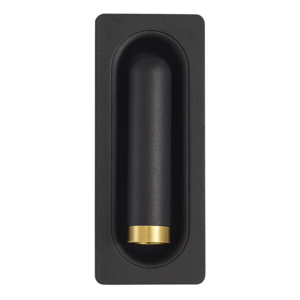 SL6238.401.01 Светильник настенный ST-Luce черный/черный,латунь LED 1*3W 4000K ПАРИЛЛА