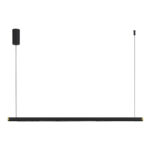 SL6238.403.01 Светильник подвесной ST-Luce черный/черный,латунь LED 1*20W 4000K ПАРИЛЛА — изображение 2