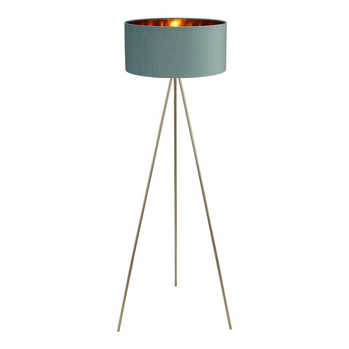 SL6242.705.01_01W SL6242.705.01 Светильник напольный ST-Luce Золотистый/Зеленый E27 1*40W ФУЭГО — изображение 1