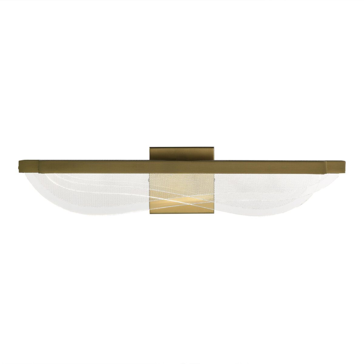 SL6509.201.01 Светильник настенный ST-Luce Золотистый/Прозрачный LED 1*18W 4000K ФЕЗАЛЕ — изображение 1