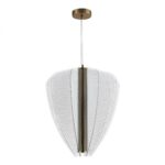 SL6509.213.01 Светильник подвесной ST-Luce Золотистый/Прозрачный LED 1*75W 4000K ФЕЗАЛЕ — изображение 2