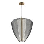 SL6509.213.01 Светильник подвесной ST-Luce Золотистый/Прозрачный LED 1*75W 4000K ФЕЗАЛЕ — изображение 3
