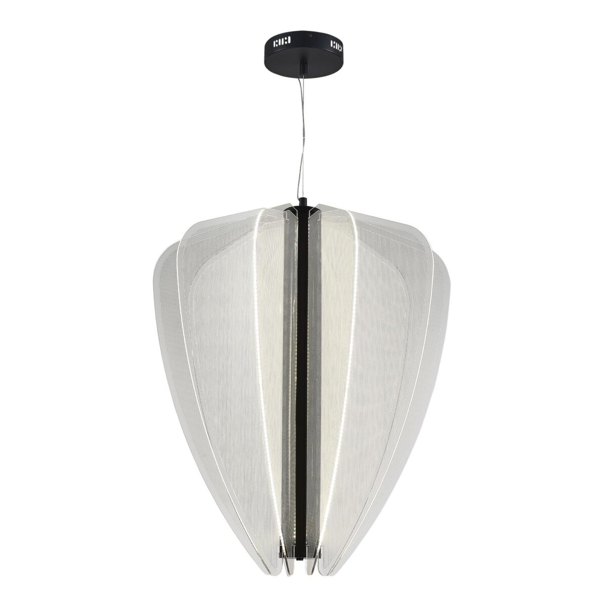 SL6509.413.01 Светильник подвесной ST-Luce Черный/Прозрачный LED 1*75W 4000K ФЕЗАЛЕ — изображение 1