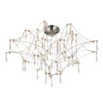 SL6601.102.78 Светильник потолочный ST-Luce Хром/Прозрачный LED 78*0,35W 3000K ГРАВЕТТА