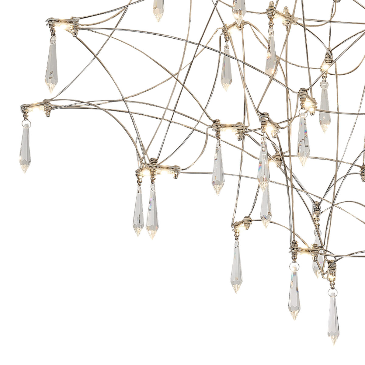 SL6601.102.78 Светильник потолочный ST-Luce Хром/Прозрачный LED 78*0,35W 3000K ГРАВЕТТА — изображение 3