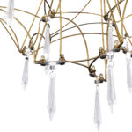 SL6601.202.78 Светильник потолочный ST-Luce Золотистый/Прозрачный LED 78*0,35W 3000K ГРАВЕТТА — изображение 4