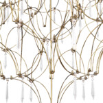 в наличии SL6601.203.114 Светильник подвесной ST-Luce Золотистый/Прозрачный LED 114*0,5W 3000K ГРАВЕТТА - купить в интернет-магазине Светильники Торг