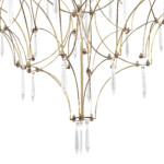 в наличии SL6601.203.114 Светильник подвесной ST-Luce Золотистый/Прозрачный LED 114*0,5W 3000K ГРАВЕТТА - купить в интернет-магазине Светильники Торг