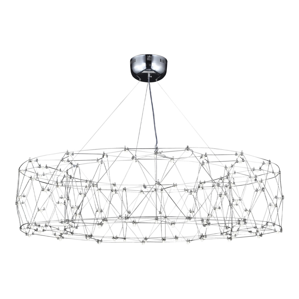 SL6602.103.72 Светильник подвесной ST-Luce Хром/Прозрачный LED 1*72W 4000K ГРАВЕТТА — изображение 1